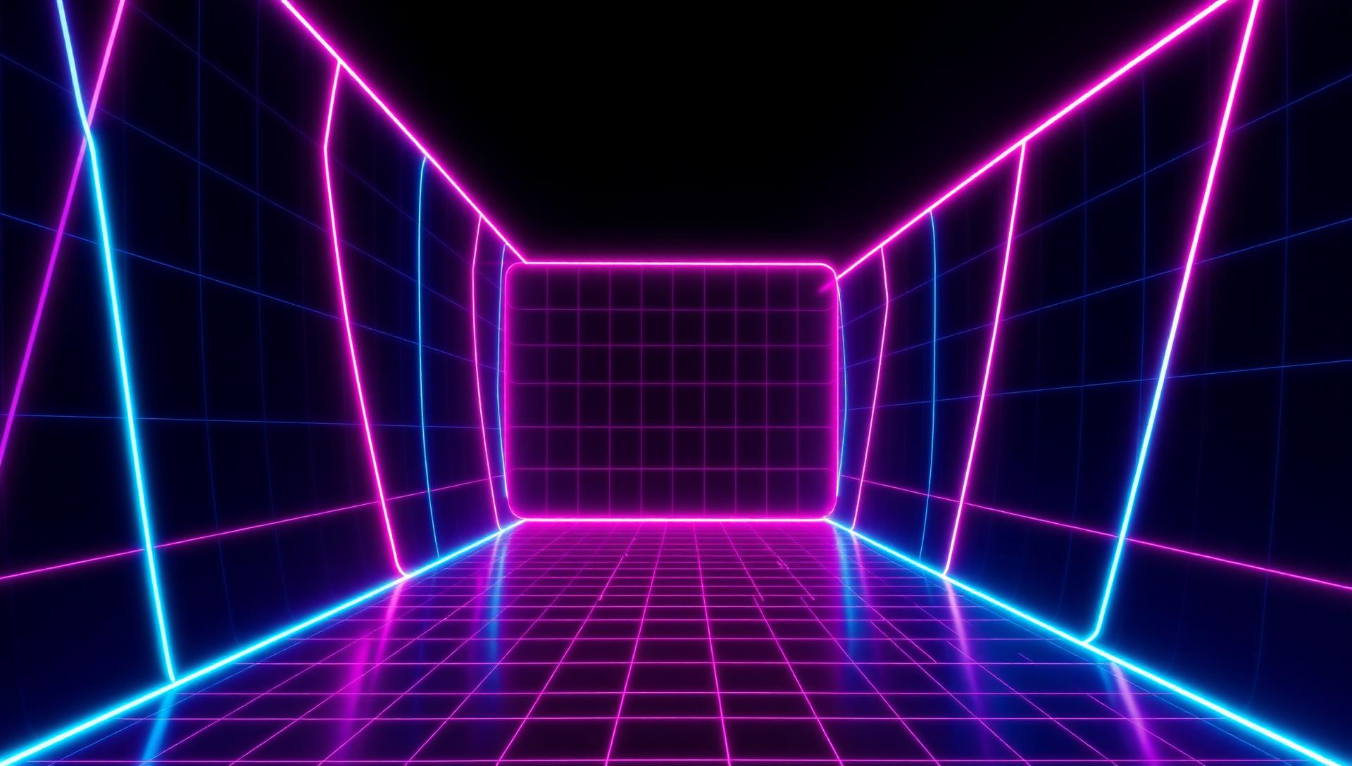 Neon VR grid